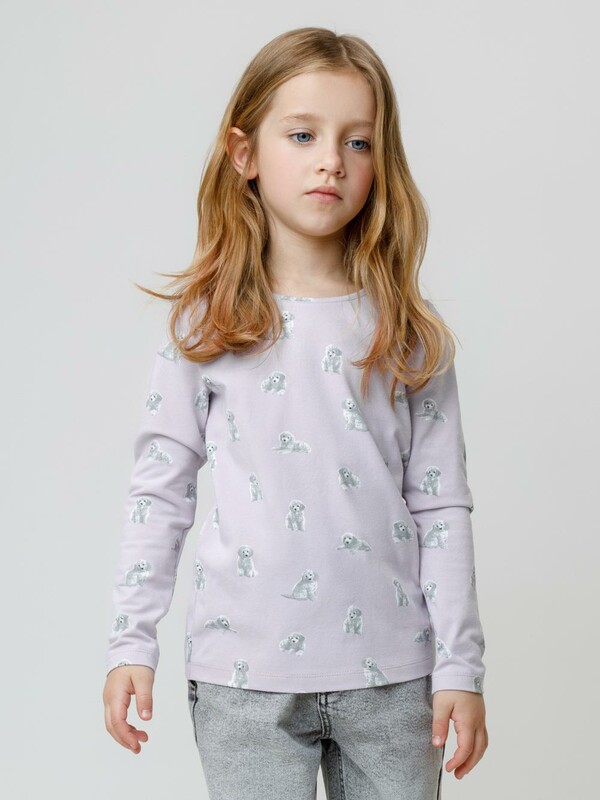 лонгслив (футболка дл.рукав) для дев